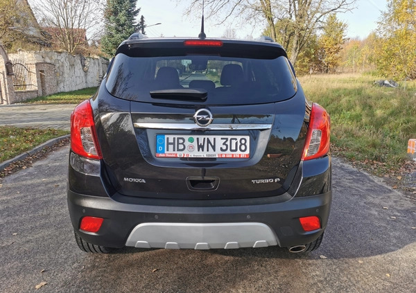 Opel Mokka cena 49900 przebieg: 130000, rok produkcji 2014 z Częstochowa małe 326